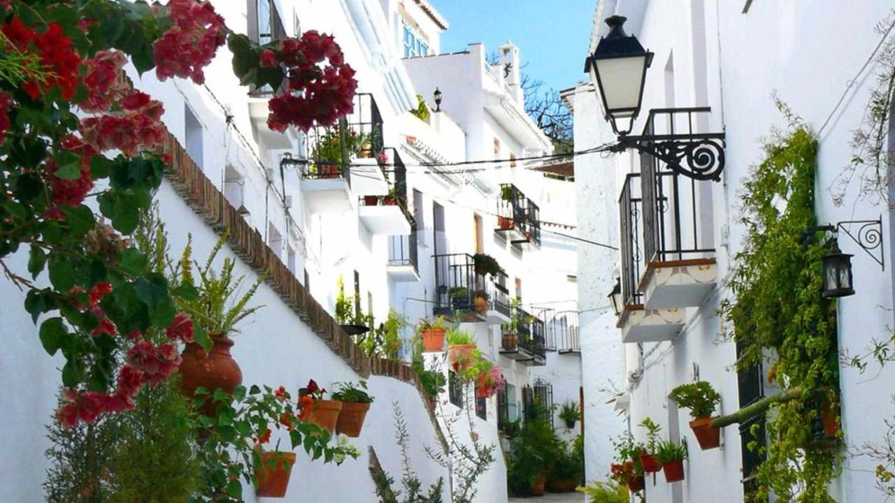 Casa Mirador Las Claras Con Piscina Privada Jardin Iznate Exteriér fotografie